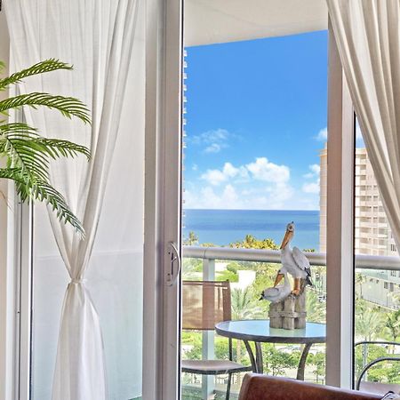 Cozy Ocean Views Condo With Pool & Tennis Court Sunny Isles Beach Exterior photo